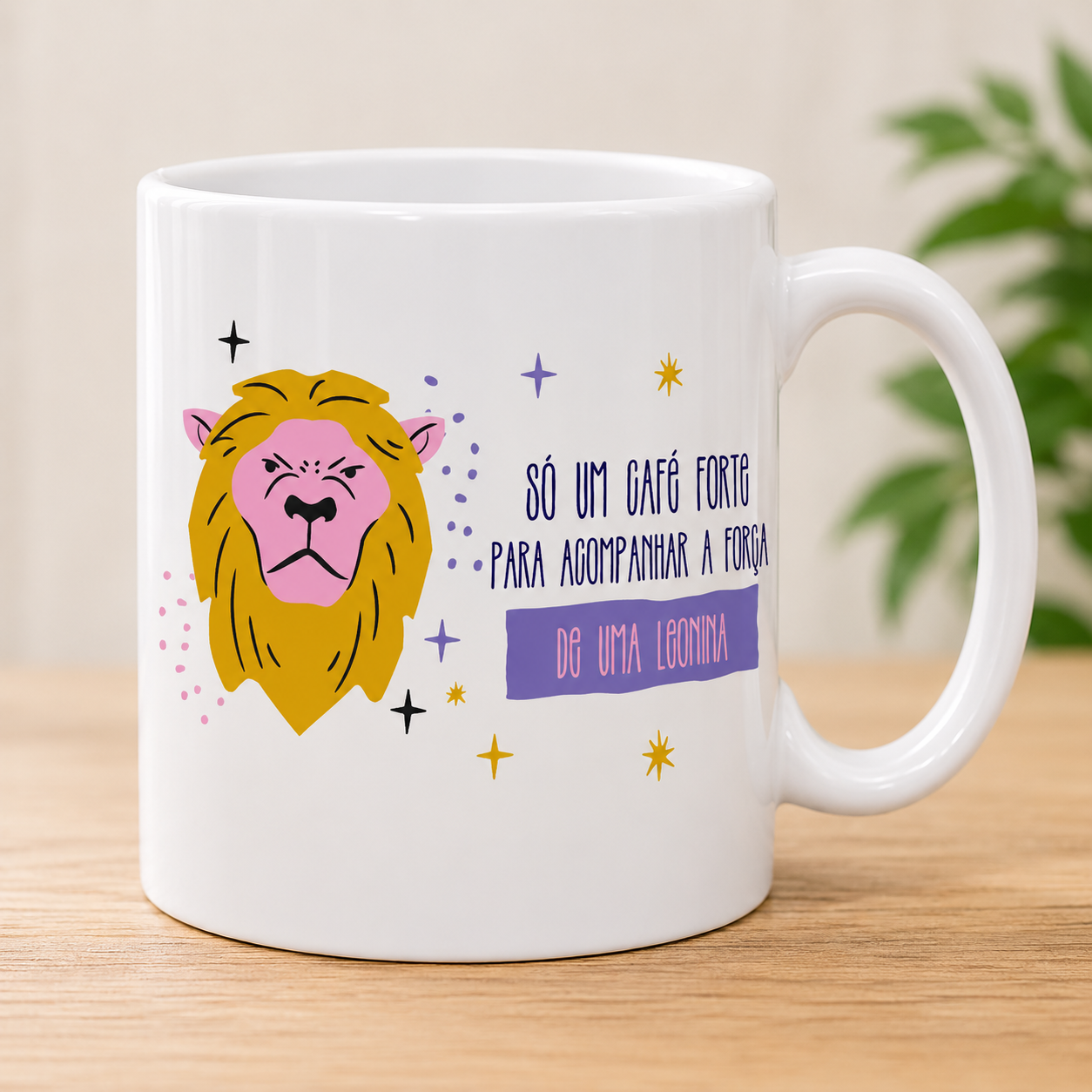 Canecas de Signo Leão